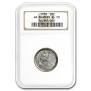1838 Liberty Seated Quarter AU-50 NGC (No Drapery) 1838 Liberty Seated Quarter AU-50 NGC (No Drapery)